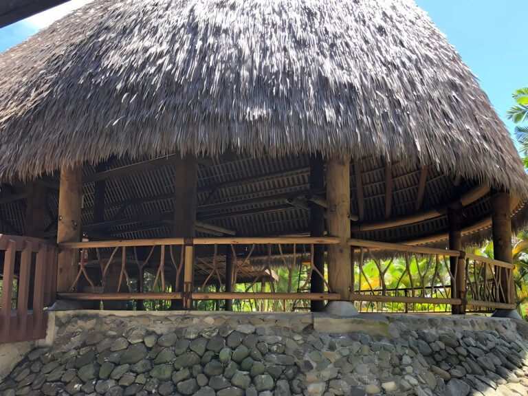 palm thatch roof materials