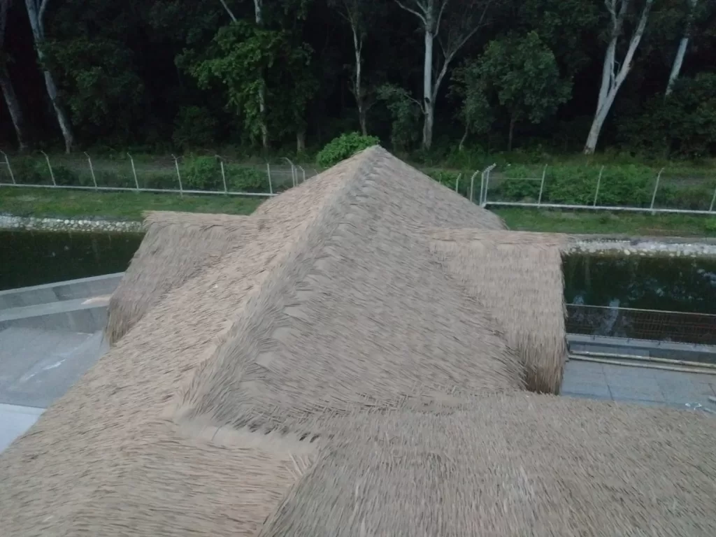 synthetic thatch roof